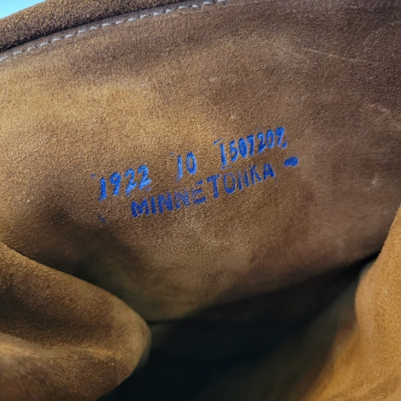 Minnetonka Lace Up Moccasin Boots Size 10 - Picture 7 of 7